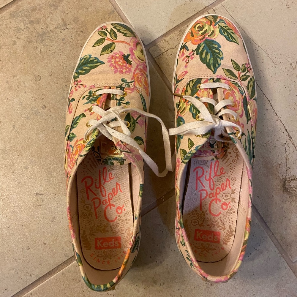 Rifle Paper Co. x Keds - size 10